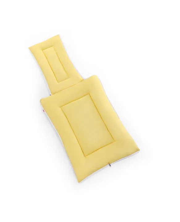 White and Yellow Baby Sleeping Bag with Hood  and Zip