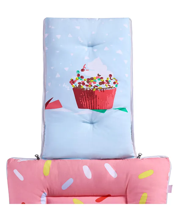 Pink and Light Blue Baby Sleeping Bag with Hood  and Zip