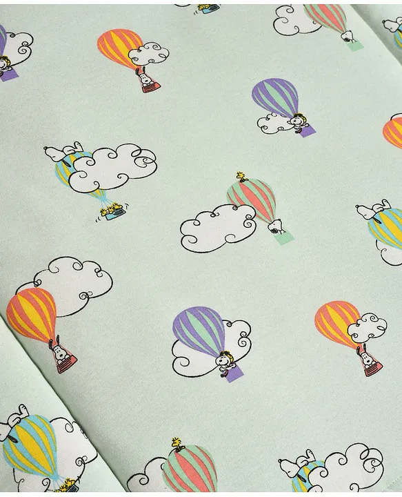 Pale Mint Green Baby Sleeping Bag with Hood  and Zip