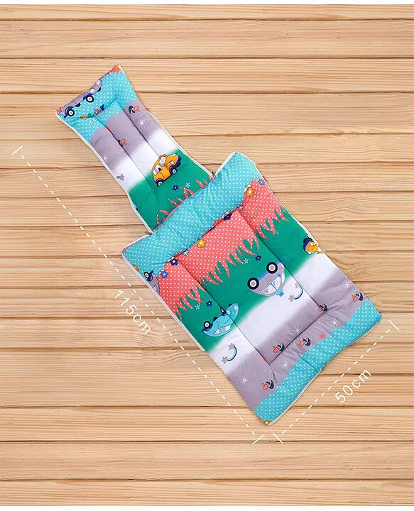 Multicolor Cotton Baby Sleeping Bag with Hood and Zip