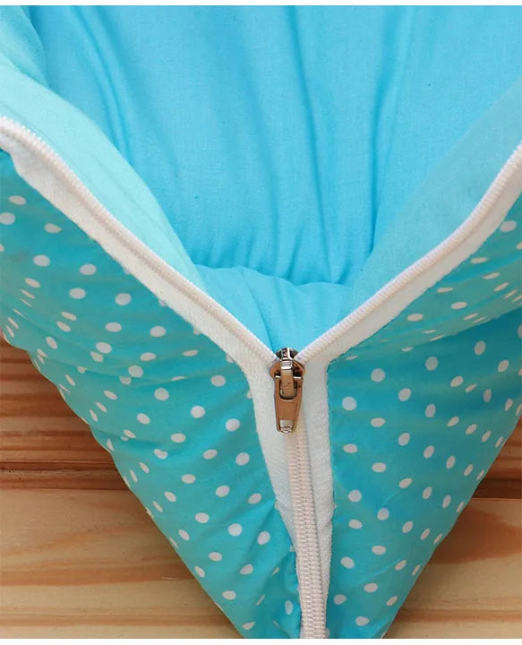 Multicolor Cotton Baby Sleeping Bag with Hood and Zip