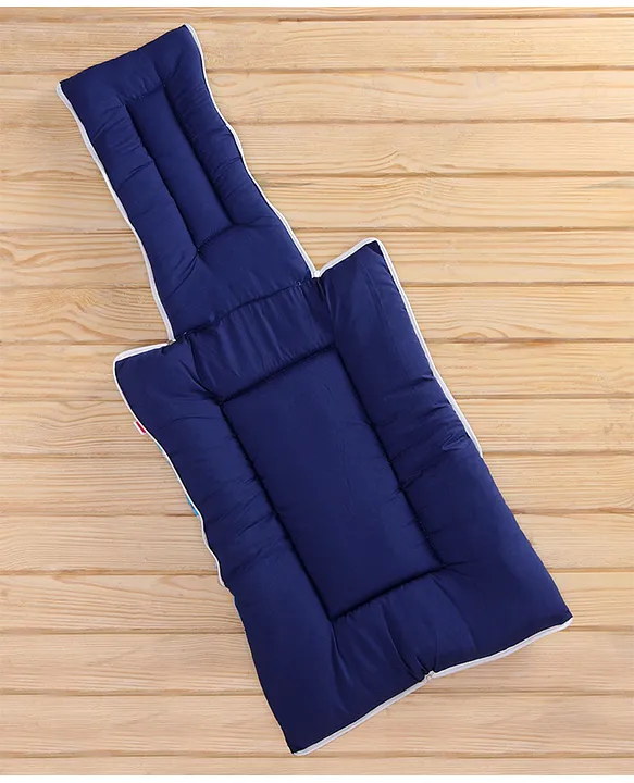 Blue and Navy Baby Sleeping Bag with Hood  and Zip